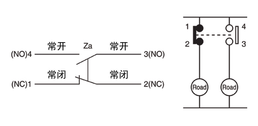 DTH-D3耐高溫行程開關接點形式